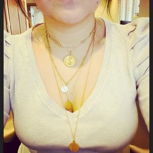 Bohemian Pendant Necklace Multilayer